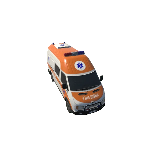 RC Ambulance Car V01 C01